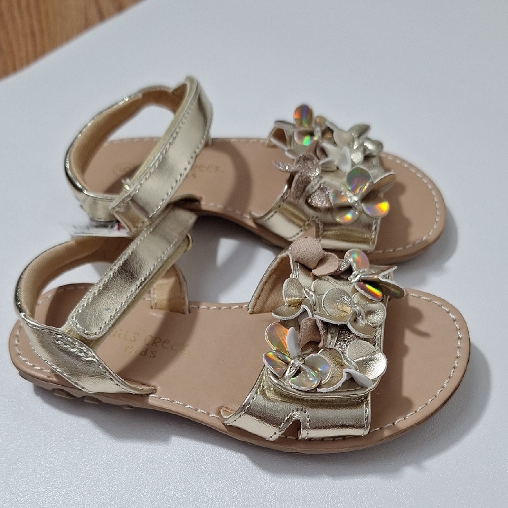 Falls Creek Gold Kids Sandals